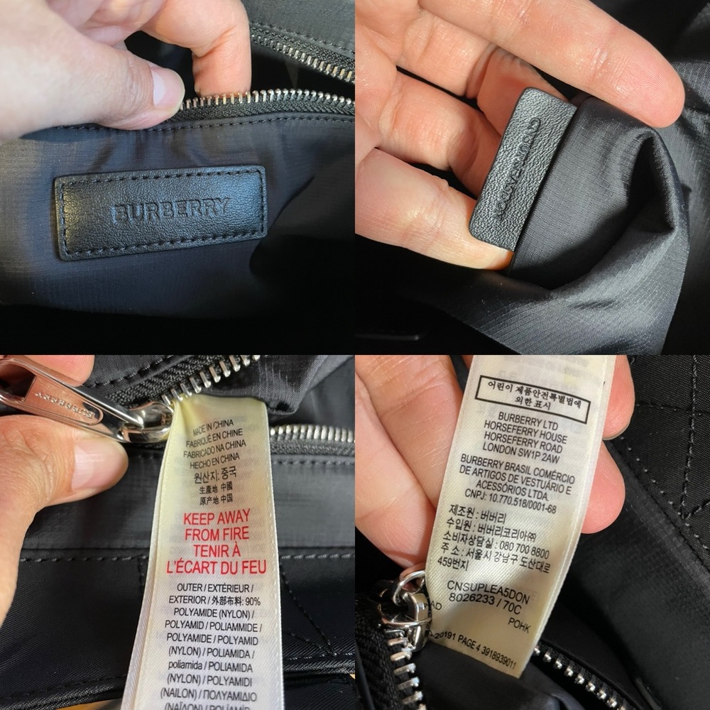BURBERRY Artie Canvas Tote Bag. - Picture 11 of 13